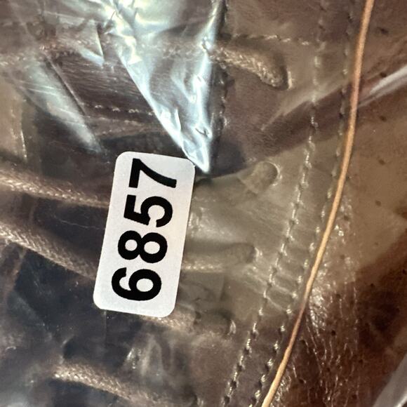 Fossil Oxford Shoe Mens 7 Brown Leather Ferdinand Lace Up Leather Casual - Picture 9 of 9